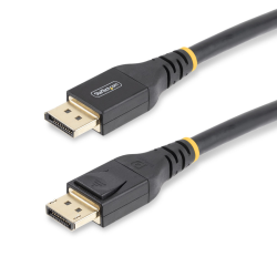 StarTech.com 15.2m (50ft) Active DisplayPort 1.4 Cable, DP8K DisplayPort Cable w/HBR3, HDR10, MST, DSC 1.2, HDCP 2.2, 8K 60Hz, 4