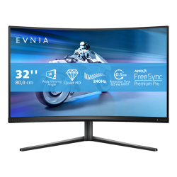 Philips Evnia 5000 32M2C5500W/00 computer monitor 80 cm (31.5") 2560 x 1440 pixels Quad HD LCD Black