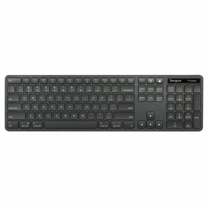 Targus EcoSmart AKB874NO keyboard Universal USB QWERTY Nordic Black