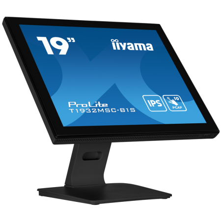 iiyama ProLite 19’’ 10pt touch monitor featuring IPS panel technology