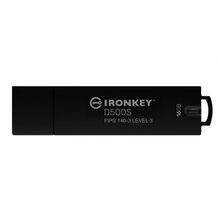 Kingston Technology IronKey 16GB D500S FIPS 140-3 Lvl 3 AES-256