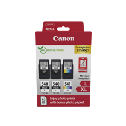 Canon 5224B015 ink cartridge 3 pc(s) Original Black, Cyan, Magenta, Yellow