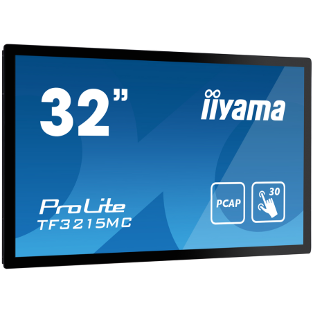 iiyama ProLite Open Frame PCAP 30-point touch monitor with equipped with a foam seal finish for seamless integration
