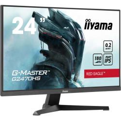 iiyama G-MASTER Unleash your full gaming potential with the Fast IPS G2470HS Red Eagle