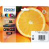 Epson Oranges 33XL CMYK/PHBK 5-pack ink cartridge 1 pc(s) Original High (XL) Yield Black, Cyan, Magenta, Photo black, Yellow