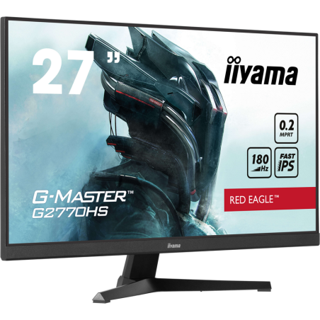 iiyama G-MASTER Unleash your full gaming potential with the Fast IPS G2770HS Red Eagle