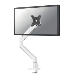 Neomounts DS70-250WH1 Monitor arm 17-35" - gas spring - Topfix - 180°-stop