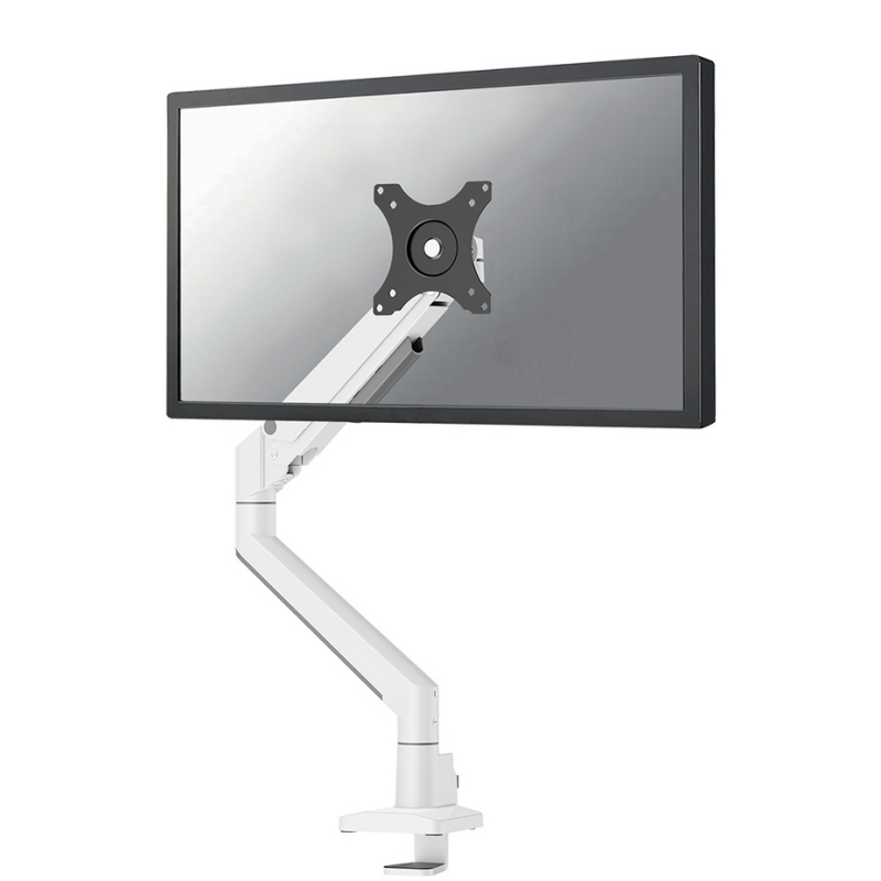 Neomounts DS70-250WH1 Monitor arm 17-35" - gas spring - Topfix - 180°-stop