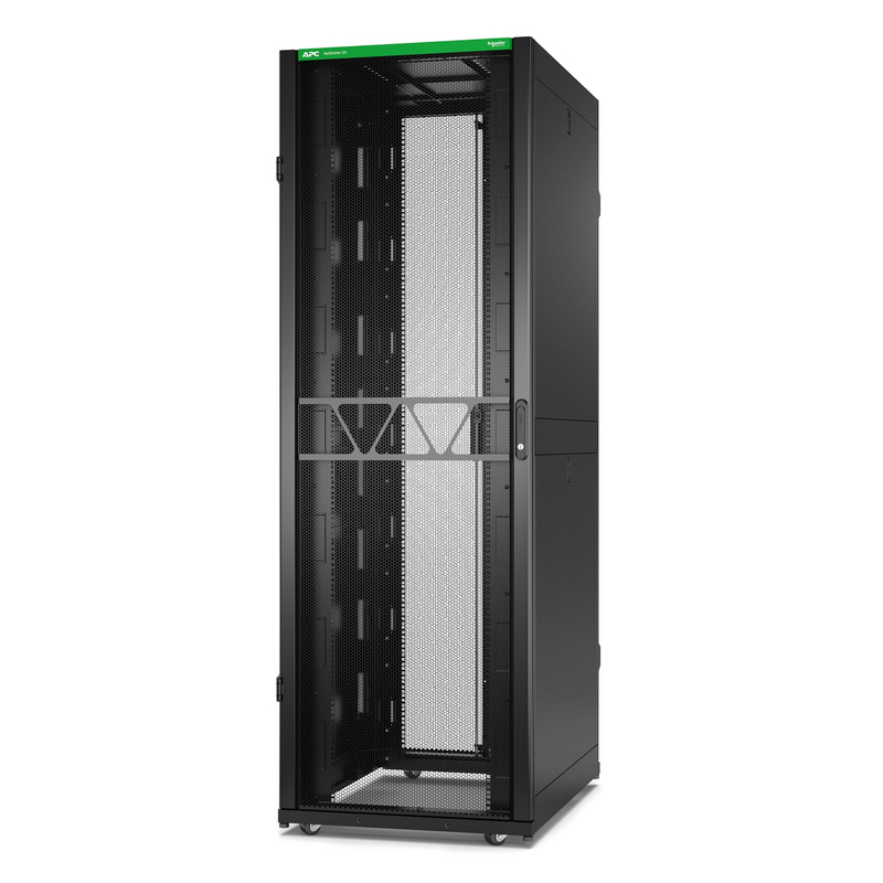 APC NetShelter SX Server Rack Gen 2, 48U, 2258H x 750W x 1070D mm, with Sides, Black