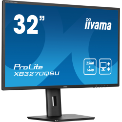 iiyama ProLite A height adjustable 32” IPS Panel Technology monitor featuring QHD resolution