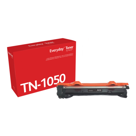 Everyday™ Black Toner by Xerox compatible with Brother TN1050, Standard capacity