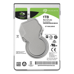 Seagate Barracuda 2.5" internal hard drive 1 TB 5400 RPM 128 MB 2.5" Serial ATA III