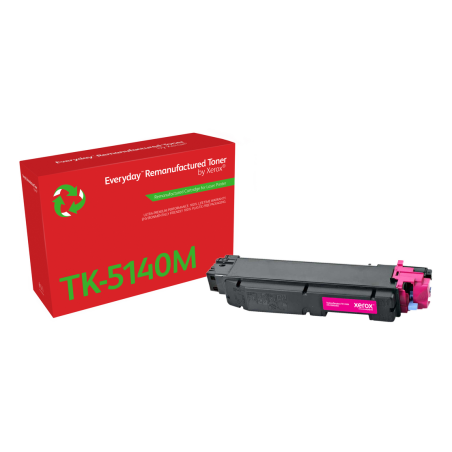 Everyday™ Magenta Remanufactured Toner by Xerox compatible with Kyocera TK-5140M, Standard capacity