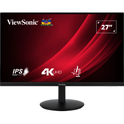 Viewsonic VG Series VG2708-4K LED display 68.6 cm (27") 3840 x 2160 pixels 4K Ultra HD Black