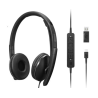 Lenovo 4XD1M39029 headphones/headset Wired Head-band USB Type-C Black