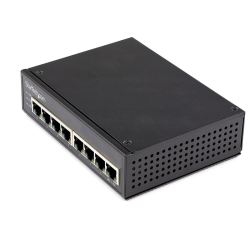 StarTech.com Industrial 8 Port Gigabit PoE Switch - 30W - Power Over Ethernet Switch - GbE PoE+ Unmanaged Switch - Rugged High P