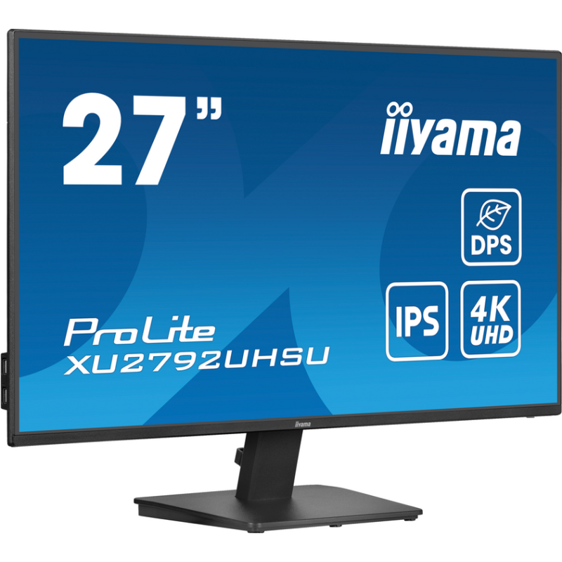 iiyama ProLite 27’’ IPS technology panel featuring 4K resolution and Dynamic Power Saving (DPS)