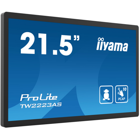 iiyama 21.5” Full HD PCAP 10pt interactive Touch Panel PC with Android OS and edge-to-edge glass design