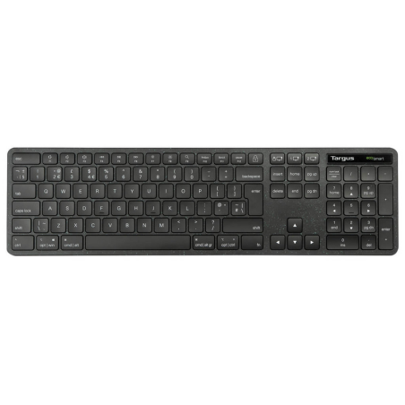 Targus EcoSmart AKB873FR keyboard Universal RF Wireless + Bluetooth AZERTY French Black