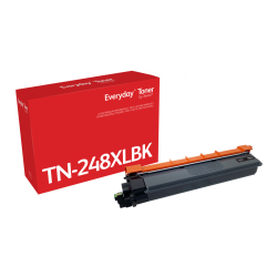 Everyday™ Black Toner by Xerox compatible with Brother TN248XLBK, High capacity