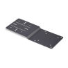 StarTech.com VESA Mounting Bracket for NUC/Thin Clients or Laptop Docking Stations, VESA 75x75/100x100 Compatible Extension Plat