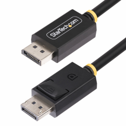 StarTech.com 2m DisplayPort 2.1 Cable, VESA Certified DP40 DisplayPort Cable w/UHBR10/HDR/HDCP 2.2, 8K 60Hz/4K 144Hz w/DSC 1.2a,
