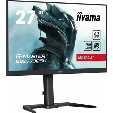 iiyama G-MASTER Unleash your full gaming potential with the Fast IPS GB2770QSU Red Eagle