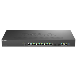 D-Link 12-Port Multi-Gigabit Smart Managed PoE+ Switch including 8 x 2.5G PoE+ Ports