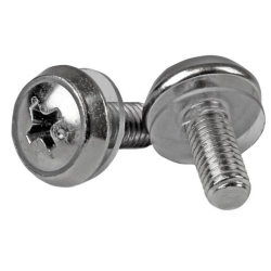 StarTech.com M5 x 12mm - Mounting Screws - 100 Pack