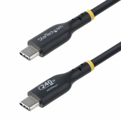 StarTech.com 3m USB-C Charging Cable, USB-IF Certified USB C Cable, 240W PD EPR, USB 2.0 Type-C Laptop Charger Cord, USB-C Data 