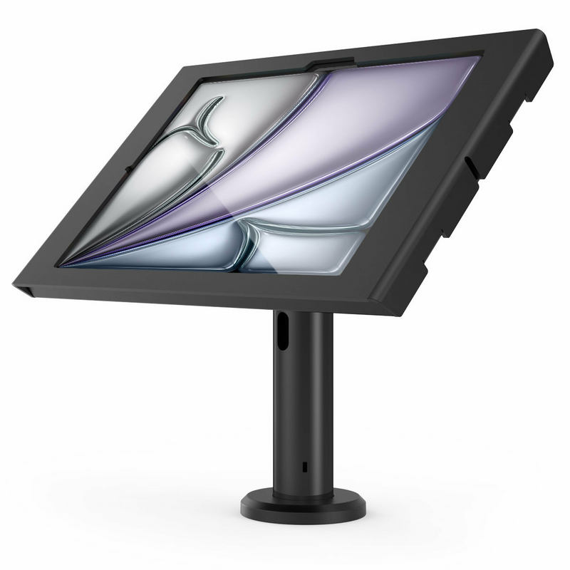 Compulocks iPad Air M2 13" (2024), Apex Enclosure Tilting Stand 8" - Black