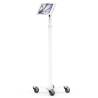 Compulocks iPad Air M2 11" (2024), Apex Enclosure Rolling Cart - Rise Freedom White