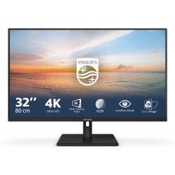 Philips 1000 series 32E1N1800LA/00 LED display 80 cm (31.5") 3840 x 2160 pixels 4K Ultra HD LCD Black