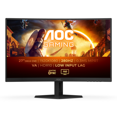 AOC G4 C27G4ZXE computer monitor 68.6 cm (27") 1920 x 1080 pixels Full HD LED Black