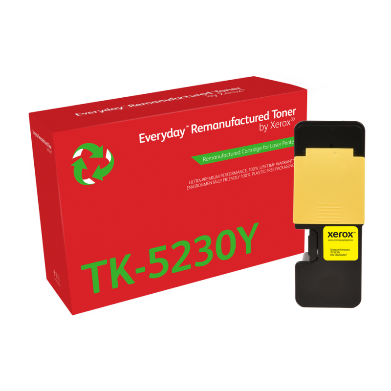 Everyday™ Yellow Remanufactured Toner by Xerox compatible with Kyocera TK-5230Y, Standard capacity