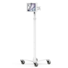Compulocks iPad Air M2 11" (2024), Apex Enclosure Rolling Cart - Rise Freedom Extended White