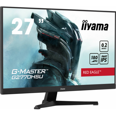 iiyama G-MASTER Unleash your full gaming potential with the Fast IPS G2770HSU Red Eagle