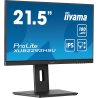 iiyama ProLite 21.5” IPS 3-side borderless monitor with USB hub, 100Hz refresh rate and height-adjustable stand