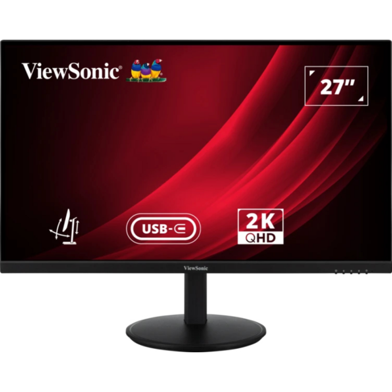 Viewsonic VG Series VG2709-2K-MHDU-2 computer monitor 68.6 cm (27") 2560 x 1440 pixels Quad HD LED Black