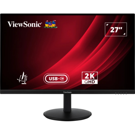 Viewsonic VG Series VG2709-2K-MHDU-2 computer monitor 68.6 cm (27") 2560 x 1440 pixels Quad HD LED Black