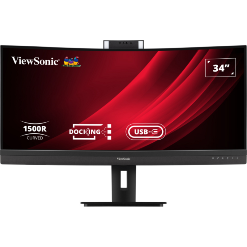 Viewsonic VG3457CV LED display 86.4 cm (34") 3440 x 1440 pixels UltraWide Quad HD Black