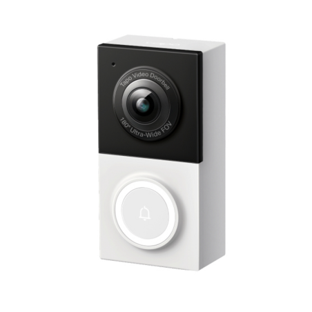 TP-Link Tapo Smart Wired Video Doorbell Black, White