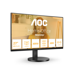 AOC B3 U27B3CF computer monitor 68.6 cm (27") 3840 x 2160 pixels 4K Ultra HD LCD Black
