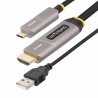 StarTech.com 30ft (9.15m) USB-C to HDMI 2.0 Active Optical Cable (AOC), 4K 60Hz, CL3 Rated, Unidirectional USB Type-C to HDMI Ad