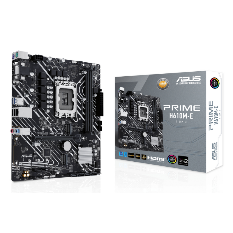 ASUS PRIME H610M-E-CSM Intel H610 LGA 1700 micro ATX