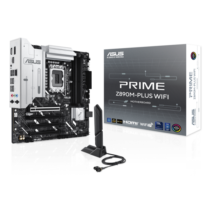 ASUS PRIME Z890M-PLUS WIFI Intel Z890 LGA 1851 (Socket V1) micro ATX