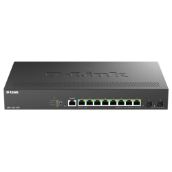 D-Link 10-Port Multi-Gigabit Smart Managed PoE+ Switch including 8 x 2.5G PoE & 2 x 10G SFP+