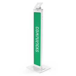 Compulocks VESA Brandable Floor Stand White