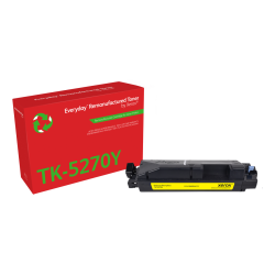 Everyday™ Yellow Remanufactured Toner by Xerox compatible with Kyocera TK-5270Y, Standard capacity