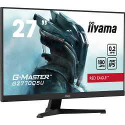 iiyama G-MASTER Unleash your full gaming potential with the Fast IPS G2770QSU Red Eagle
